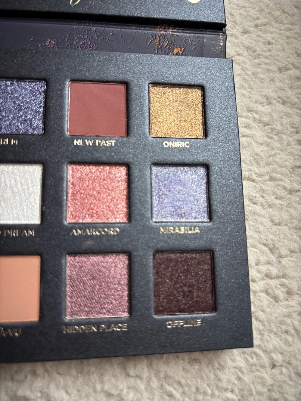 Nabla, Dreamy 2 Eyeshadow Palette - Purple and Gold, NWT